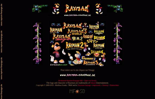 Vorschau von www.rayman-fanpage.de, Rayman Fanpage