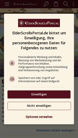 Vorschau der mobilen Webseite www.scharesoft.de, Scharesoft-Portal