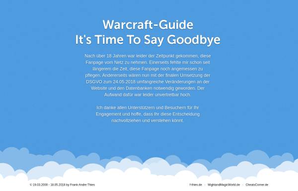 Vorschau von www.warcraft-guide.de, Warcraft-Guide.de