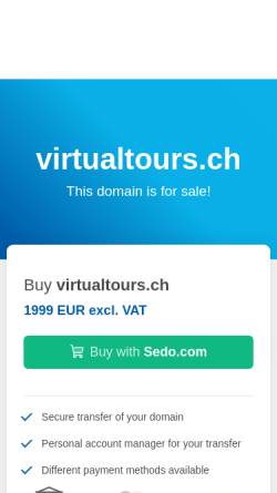 Vorschau der mobilen Webseite www.virtualtours.ch, PanoMedia