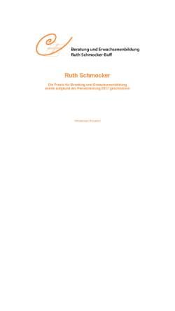 Vorschau der mobilen Webseite www.ruthschmocker.ch, Beratung und Erwachsenenbildung Ruth Schmocker