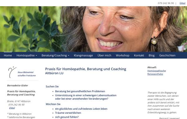 Vorschau von beratung-und-coaching.ch, Bernadette Gisler
