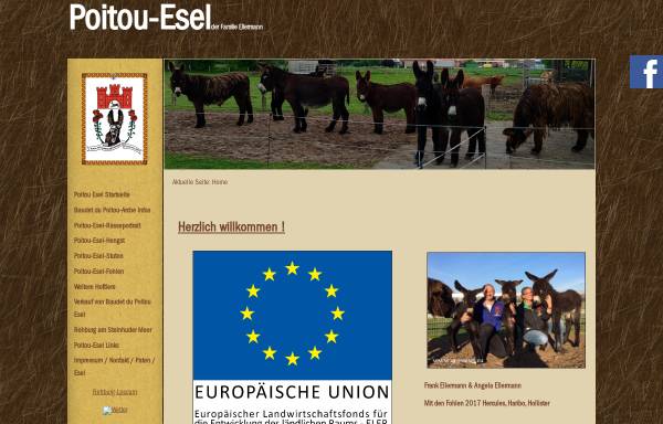Vorschau von www.grossesel.eu, Baudet du Poitou