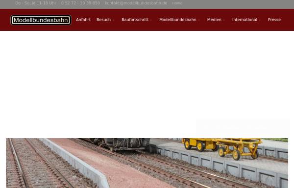 Vorschau von www.modellbundesbahn.de, Modellbahnschau Bw Ottbergen