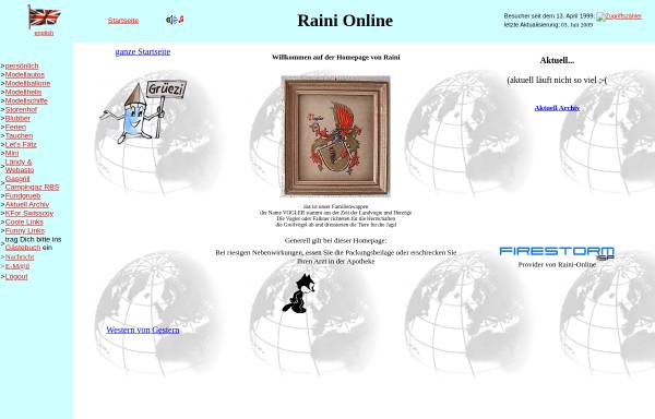 Vorschau von www.raini.ch, Raini Online
