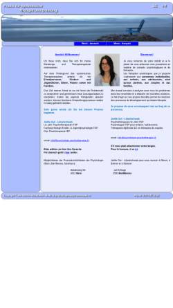 Vorschau der mobilen Webseite www.psychologin-psychotherapie.ch, Joëlle Gut - Psychologische Praxis