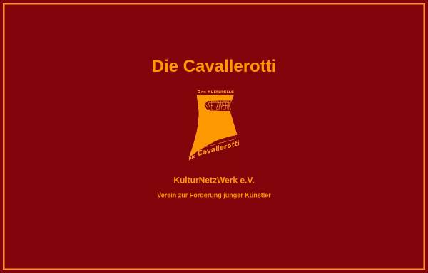 Vorschau von www.cavallerotti.de, Kulturnetzwerk Die Cavallerotti e. V