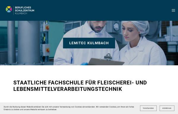 Vorschau von www.lemitec.de, Fachschule für Lebensmitteltechnik