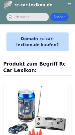 RC-CAR-Lexikon
