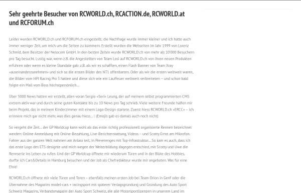 RCWORLD.ch - The Swiss RC Web
