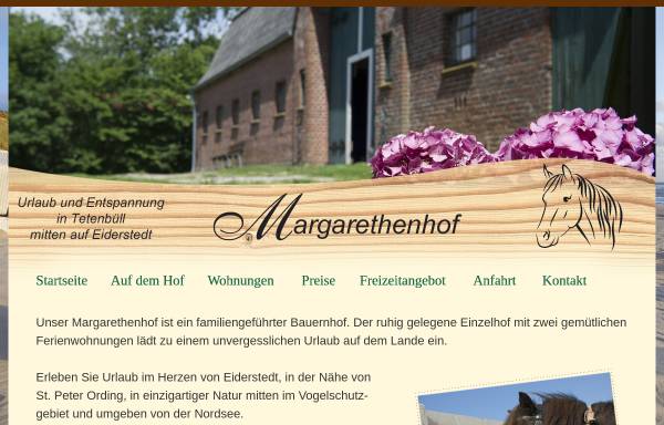 Vorschau von www.margarethenhof-urlaub.de, Margarethenhof