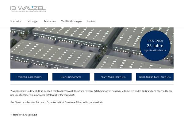 Vorschau von www.ib-walzel.com, Ingenieurbüro Walzel