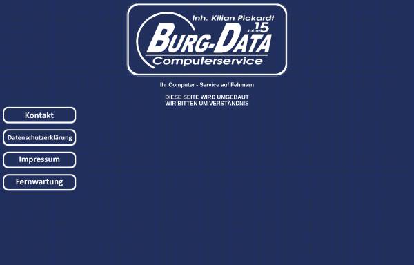 Vorschau von www.burg-data.com, Burg-Data Computerservice
