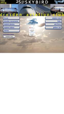 Vorschau der mobilen Webseite www.skybird-ev.de, Skybird - Pro Luftfahrt e.V.
