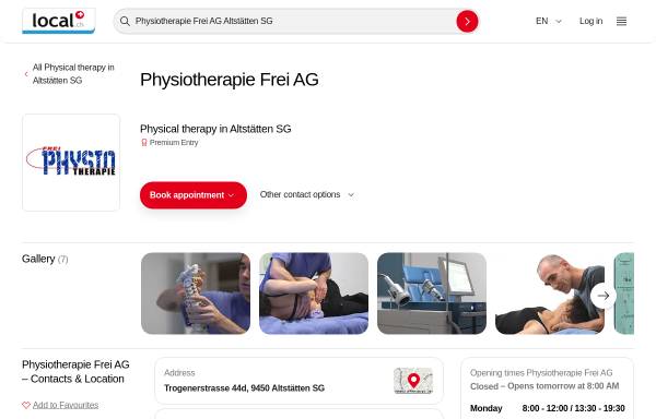 Physiotherapie Frei AG