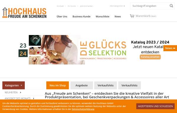 Vorschau von www.hochhaus-gmbh.de, Hochhaus GmbH