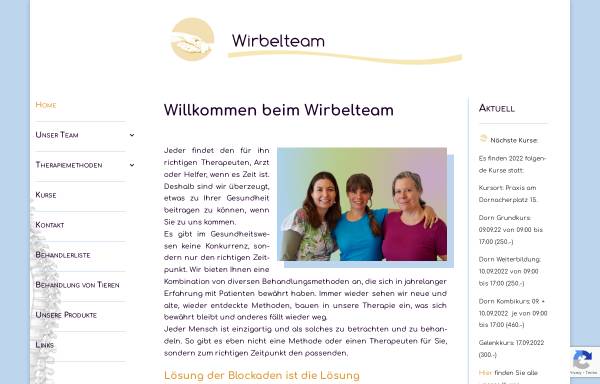 Vorschau von www.wirbelteam.ch, Wirbelteam