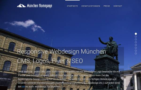 Vorschau von www.muenchen-homepage.de, München Homepage Webdesignagentur