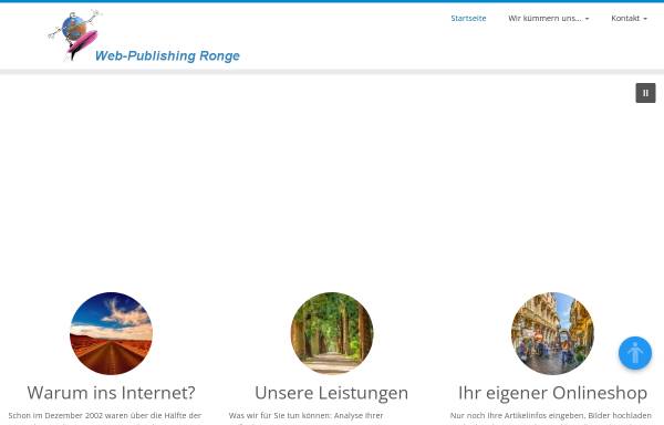 Vorschau von www.web-publishing.de, Ronge Web-Publishing