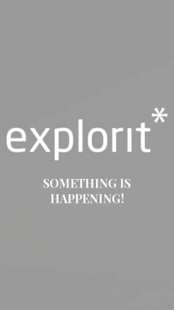 Vorschau der mobilen Webseite www.explorit.de, Tobias Daeschner