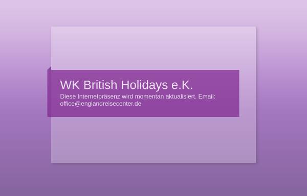 Vorschau von www.british-holidays.de, WK British Holidays