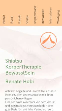 Vorschau der mobilen Webseite www.hobisbest.ch, Hobi Renate