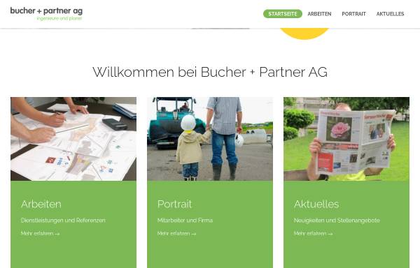 Vorschau von www.bucher-partnerag.ch, Bucher + Partner AG