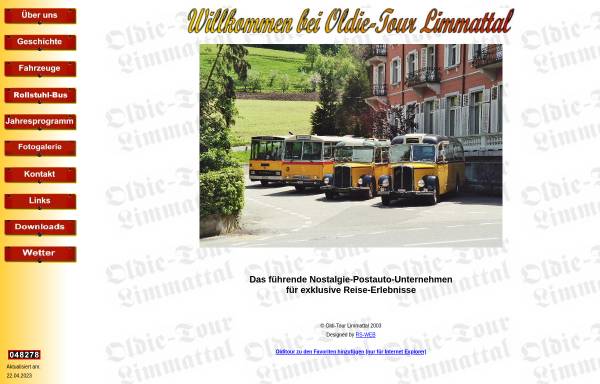 Vorschau von www.olditour.ch, Oldie-Tour Limmattal, Hans Mosimann