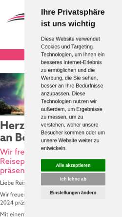 Vorschau der mobilen Webseite www.zempcar.ch, Roland Zemp Carreisen