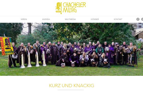 Vorschau von www.chacheler.ch, Chacheler Musig