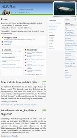 Vorschau der mobilen Webseite www.alphi.at, Alphi