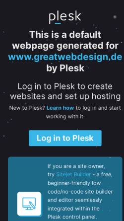 Vorschau der mobilen Webseite www.greatwebdesign.de, Greatwebdesign, Christina Schwalbach
