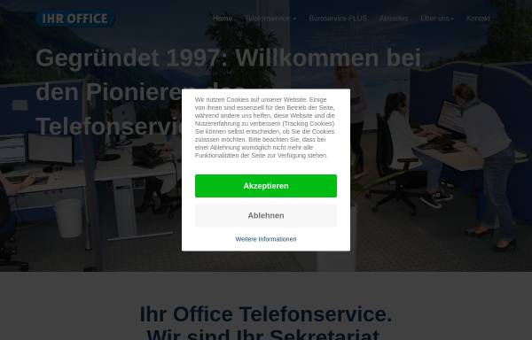Vorschau von www.ihroffice-service.de, Ihr Office - Gundula Schaupp