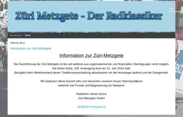 Vorschau von www.zueri-metzgete.ch, Züri Metzgete