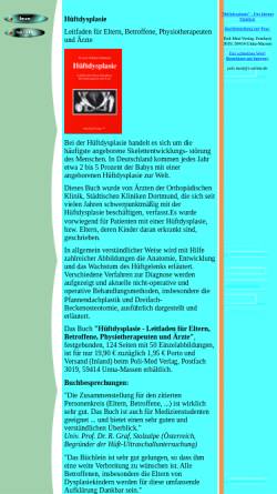 Vorschau der mobilen Webseite poli-med.de, Hüftdysplasie Literatur