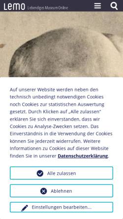 Vorschau der mobilen Webseite www.dhm.de, Karl Kautsky, 1854-1938