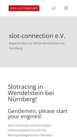 Vorschau der mobilen Webseite www.slot-connection.de, slot - connection