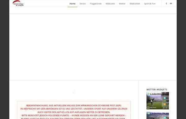Vorschau von www.gleitschirmflieger-lindenfels.de, Gleitschirmflieger Lindenfels