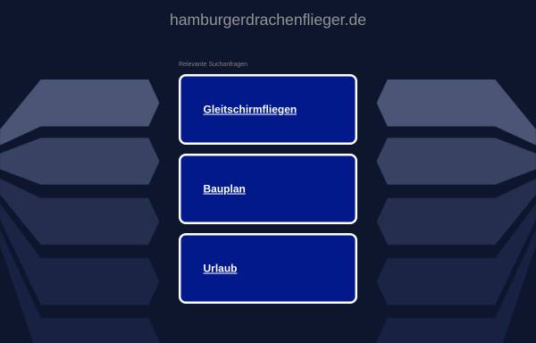 Vorschau von www.hamburgerdrachenflieger.de, Hamburger Drachenflieger e.V.