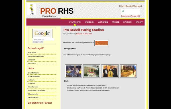 Vorschau von www.pro-rhs.de, Pro RHS