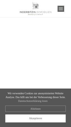 Vorschau der mobilen Webseite www.alex-inderbitzin.ch, ERA Inderbitzin Immobilien