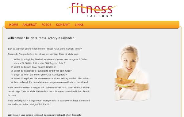 Vorschau von www.fitness-factory.ch, Fitness-Factory Fällanden