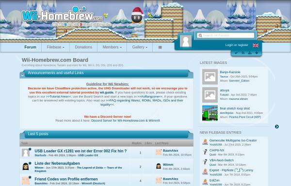 Vorschau von wii-homebrew.com, Wii Homebrew