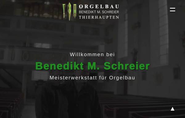 Vorschau von www.orgelbauschreier.de, Schreier Orgelbau