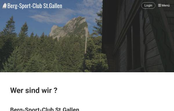 Vorschau von www.bsc-stgallen.ch, Berg-Sport-Club St. Gallen