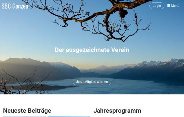 Vorschau von www.sbc-gonzen.ch, Ski und Bergclub Gonzen