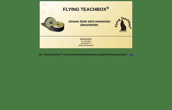 Vorschau von www.flying-teachbox.de, Flying Teachbox