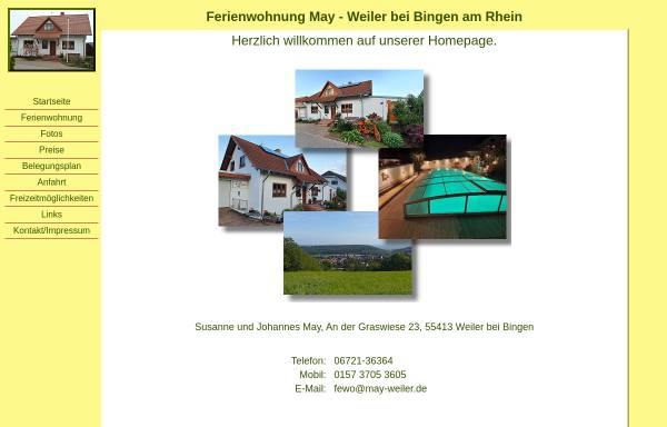 Vorschau von www.may-weiler.de, Ferienwohnung May
