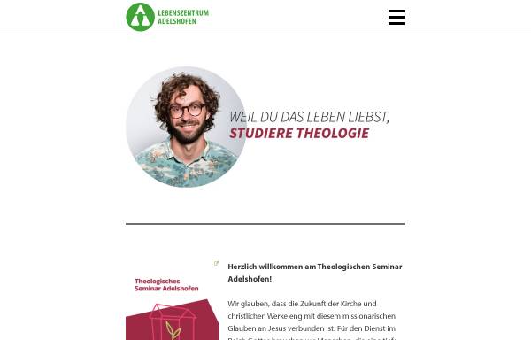 Vorschau von www.lza.de, Theologisches Seminar Adelshofen