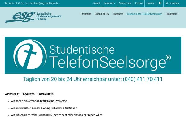 Studentische Telefon- und E-Mail Seelsorge
